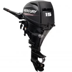 MERCURY MARINE Outboard Motors 15hp Electric Start 4-Stroke Outboard, 15" Shaft Length