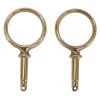 WHITECAP Boats Bronze Round Mount Oarlock Horn