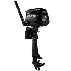 MERCURY MARINE Outboard Motors 5hp Propane Sail Power Outboard, 20" Shaft