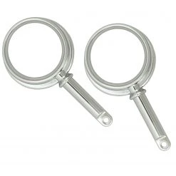 WEST MARINE Boats 2" Round Chrome Oarlocks