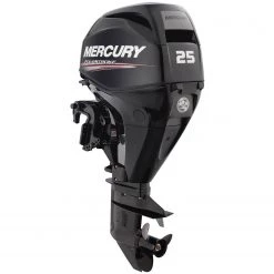 MERCURY MARINE Outboard Motors 25hp Electric Start 4-Stroke Outboard, 20" Shaft, Remote Steering