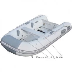 WEST MARINE Boats AL-290 & AL-390 Inflatable Boat Replacement Floorboards