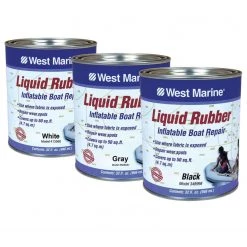 WEST MARINE Boats Liquid Rubber Inflatable Boat Repair